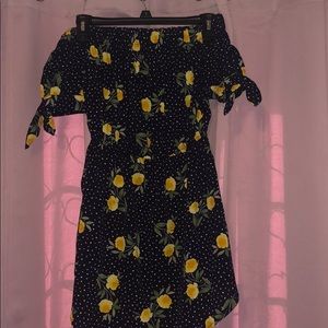 Off the shoulder sundress